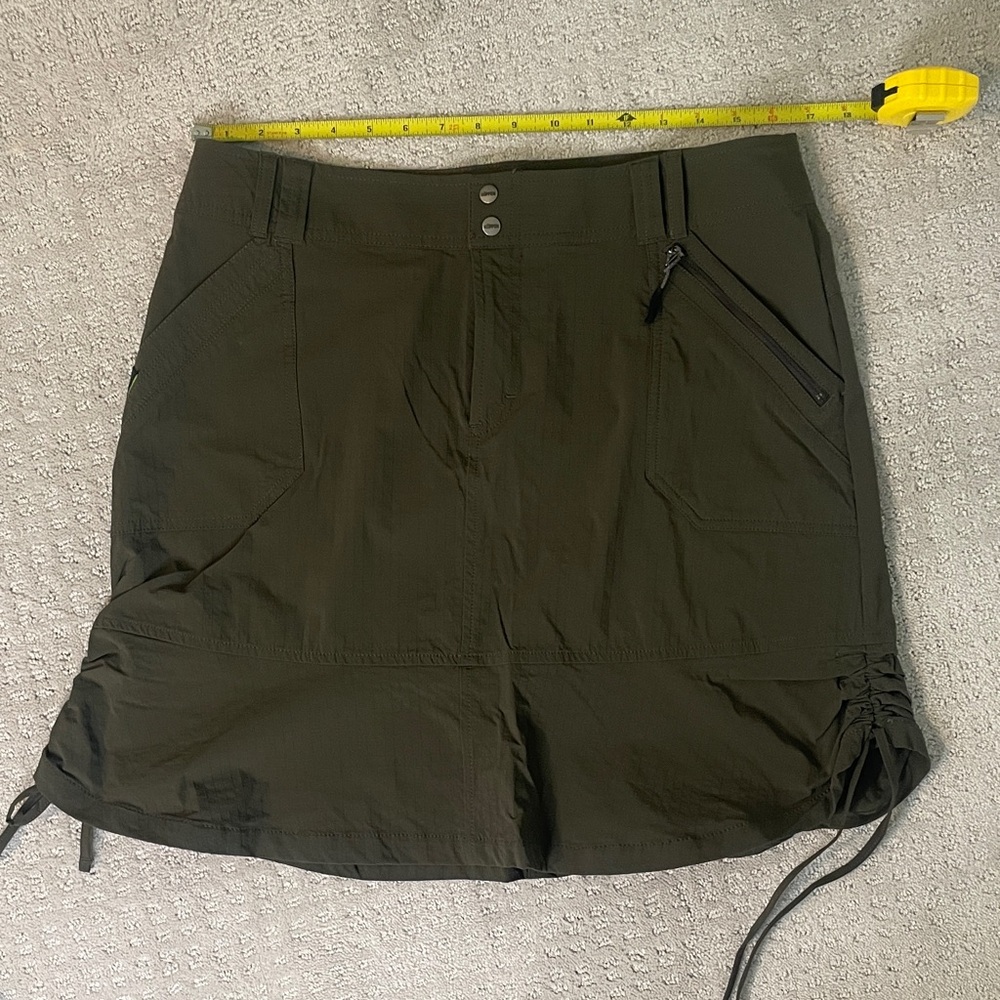 Koppen Olive Mini Skirt